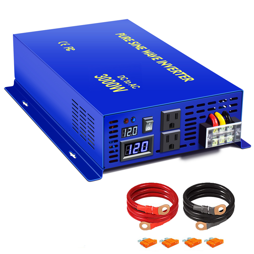 Power Inverter - 2026년 핫세일 WZRELB 3000W 차량용 가전제품