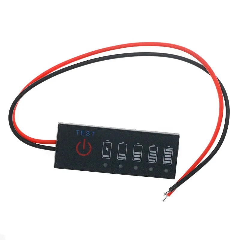 Lithium Battery 12V - 3.7V-72V 리튬 배터리 전력 감지 램프