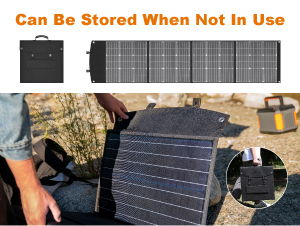 내구성 강한 200W 접이식 태양광 패널, 올블랙 모노 - Solar Panel 200W 리뷰 및 가격