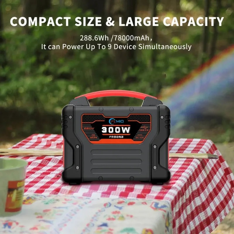 고품질 300W 휴대용 파워스테이션 299.7Wh 태양 - Outdoor Power Station 리뷰 및 가격