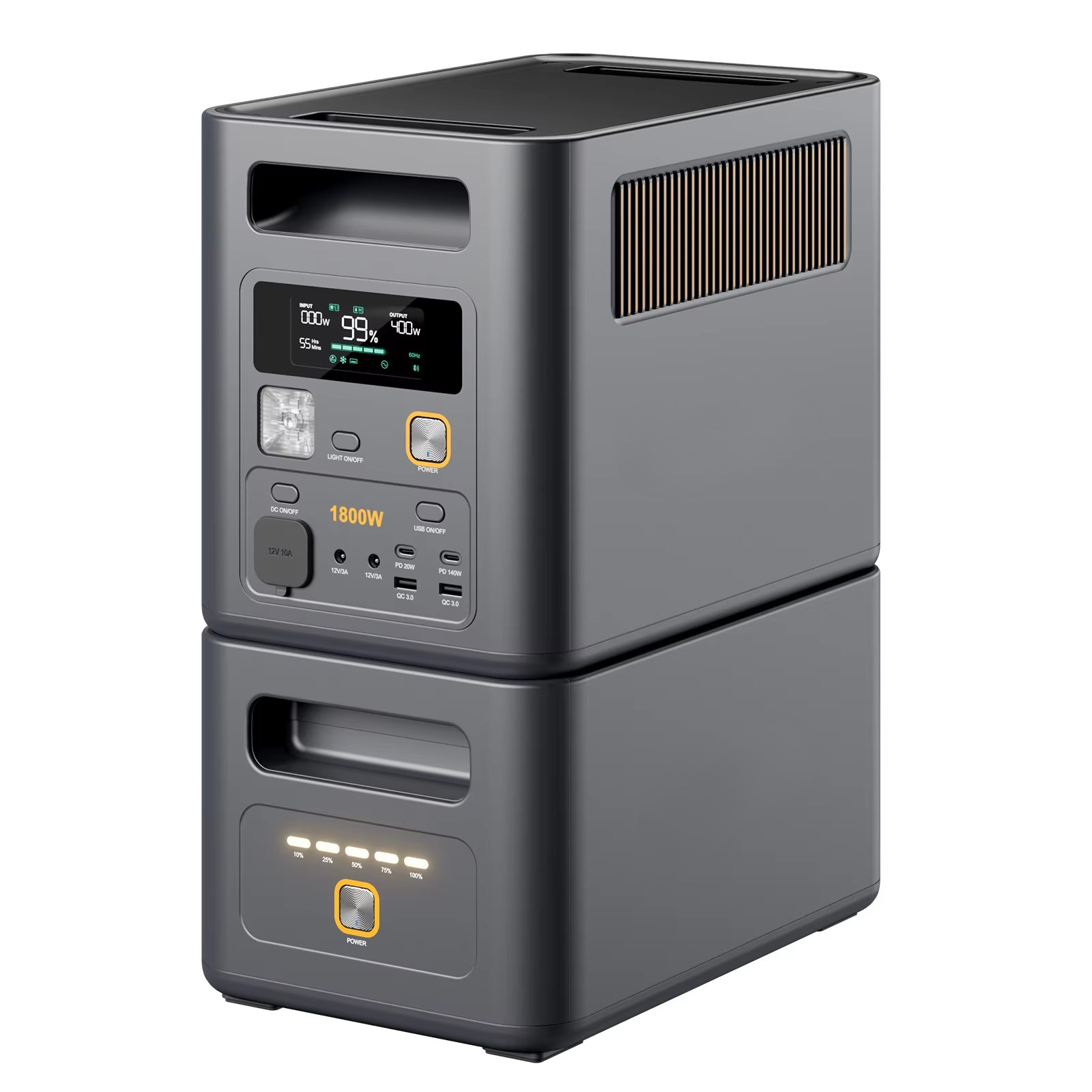 새로운 디자인의 1800W 휴대용 전력 공급 장치, 2 - Solar Panel 200W 리뷰 및 가격