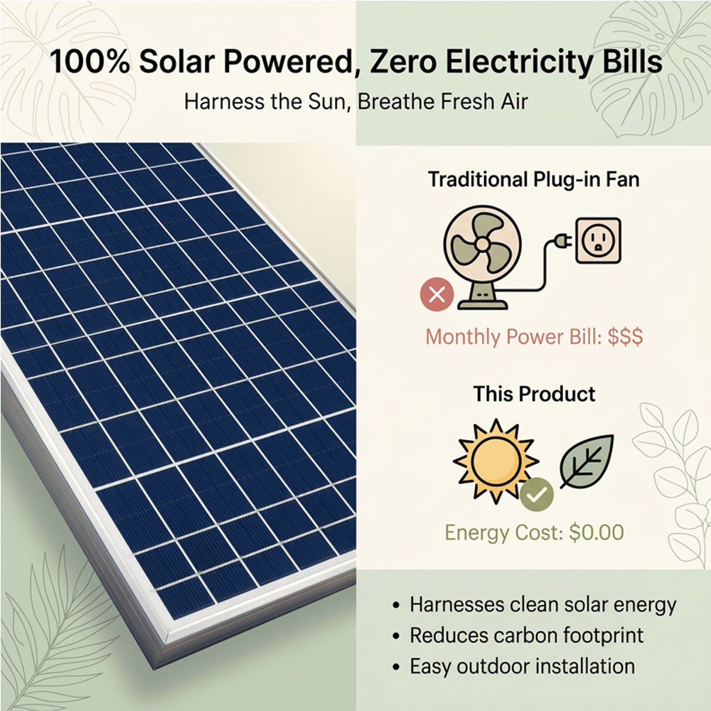 10W 18V 태양광 듀얼 팬 환기 키트, 독립 제어  - Solar Panel 200W 리뷰 및 가격