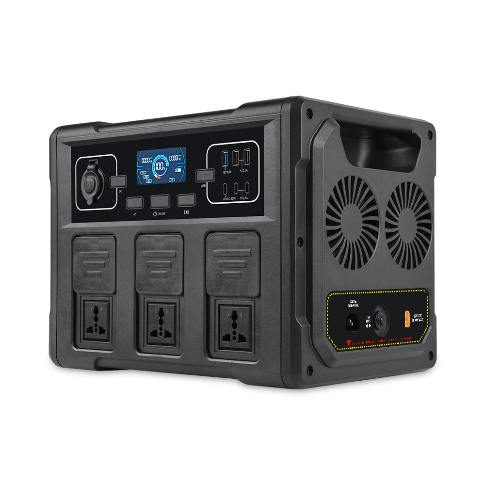 1200W 휴대용 태양광 발전기, LiFePO4 배터리 - Outdoor Power Station 리뷰 및 가격