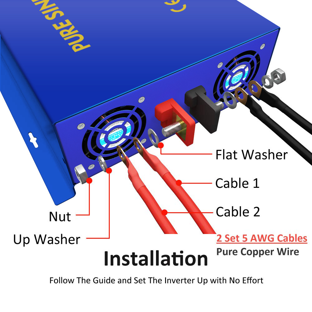 2026년 핫세일 WZRELB 3000W 차량용 가전제 - Power Inverter 리뷰 및 가격
