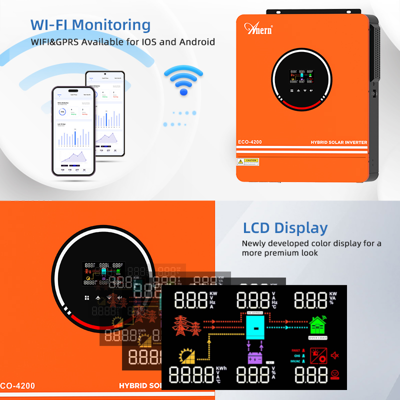태양광 오프 그리드 인버터 하이브리드 3600W 420 - Charge Controller Solar 리뷰 및 가격