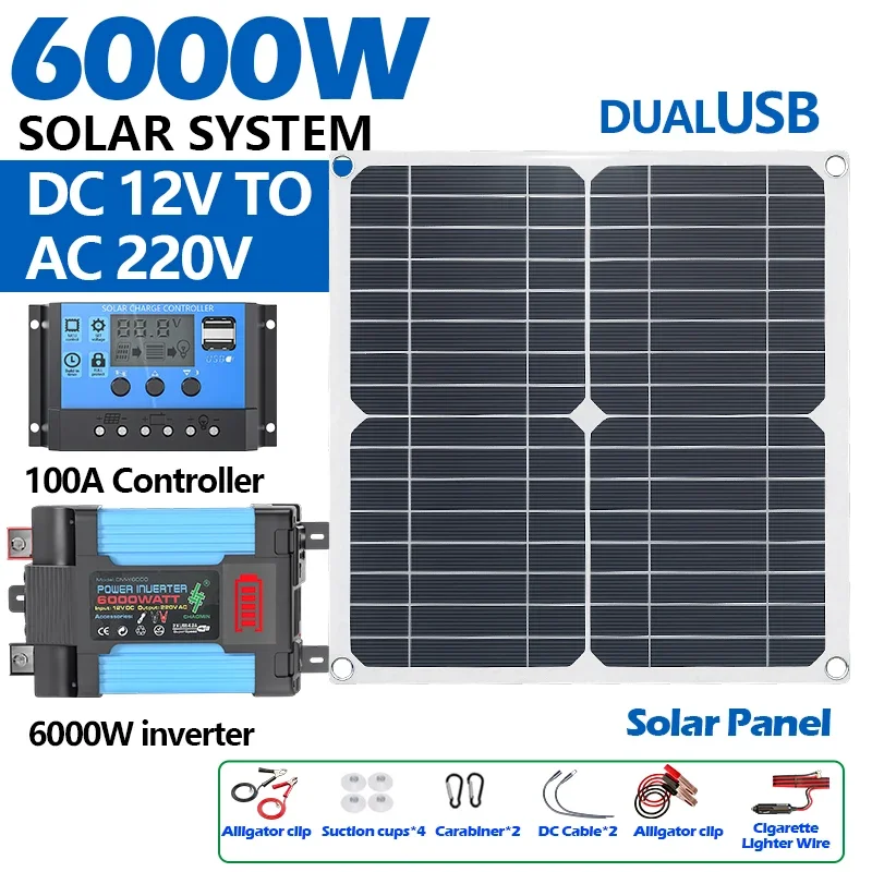 6000W 태양광 발전 키트: 200W 태양광 패널과  - Solar Panel 200W 리뷰 및 가격
