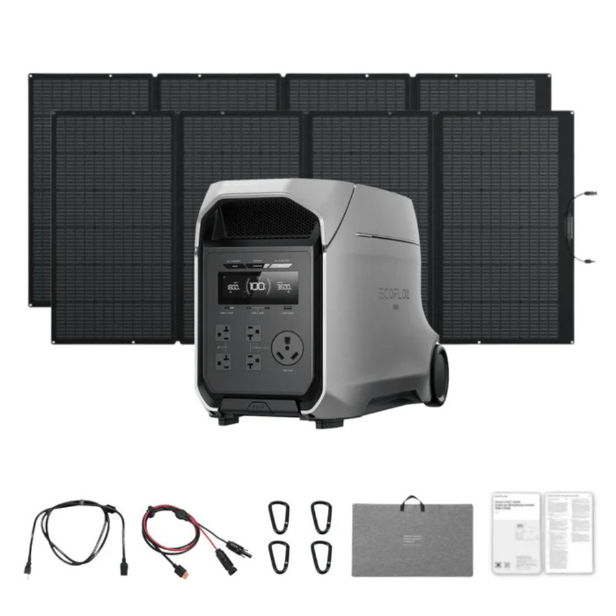 이용 가능한 ECO-DELTA PRO 3, 4000W  - Solar Generator 리뷰 및 가격