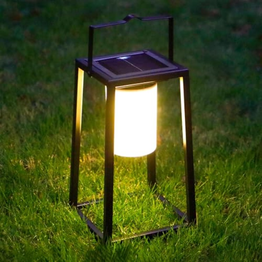 5인치 높이 야외용 태양광 랜턴 휴대용 밝기 조절 LE - Solar Lamp 리뷰 및 가격